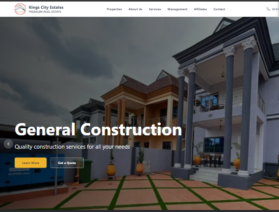 Kings City Estates & Construction